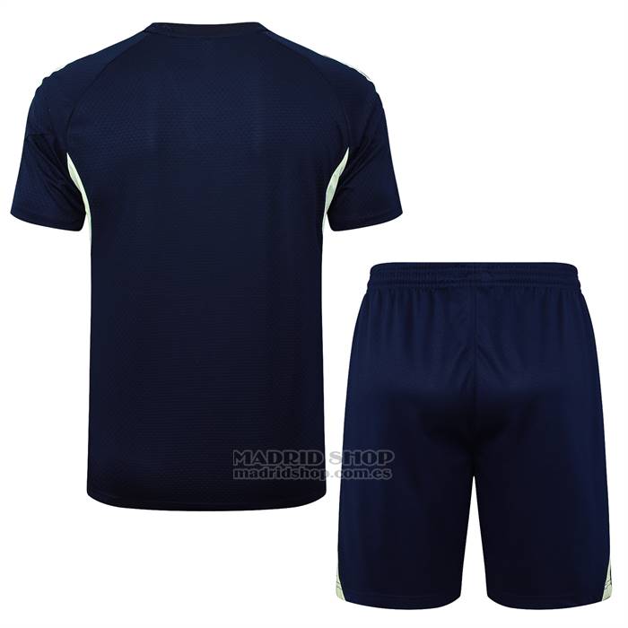 Chandal del Real Madrid Manga Corta 2025-2026 Azul - Pantalon Corto